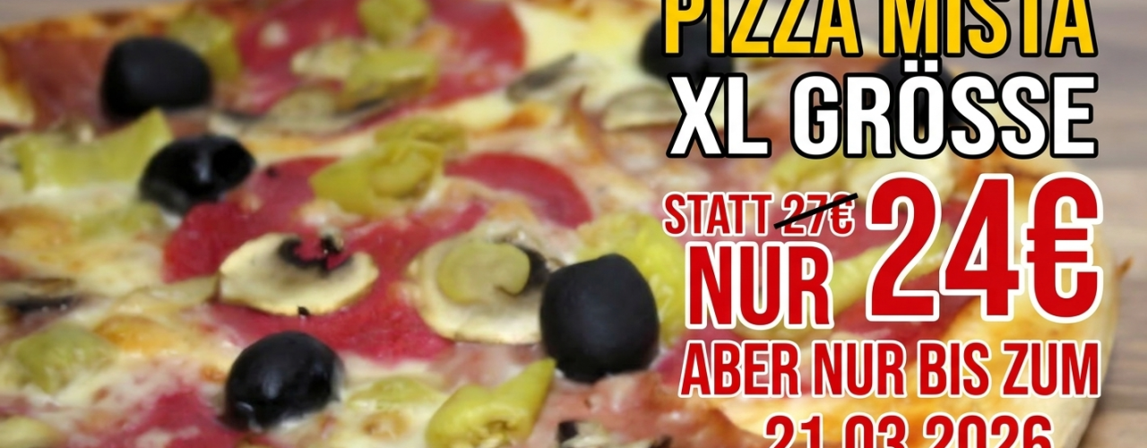 Unsere Pizzen sind…