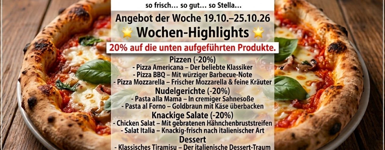 Wochen-Highlights 20%